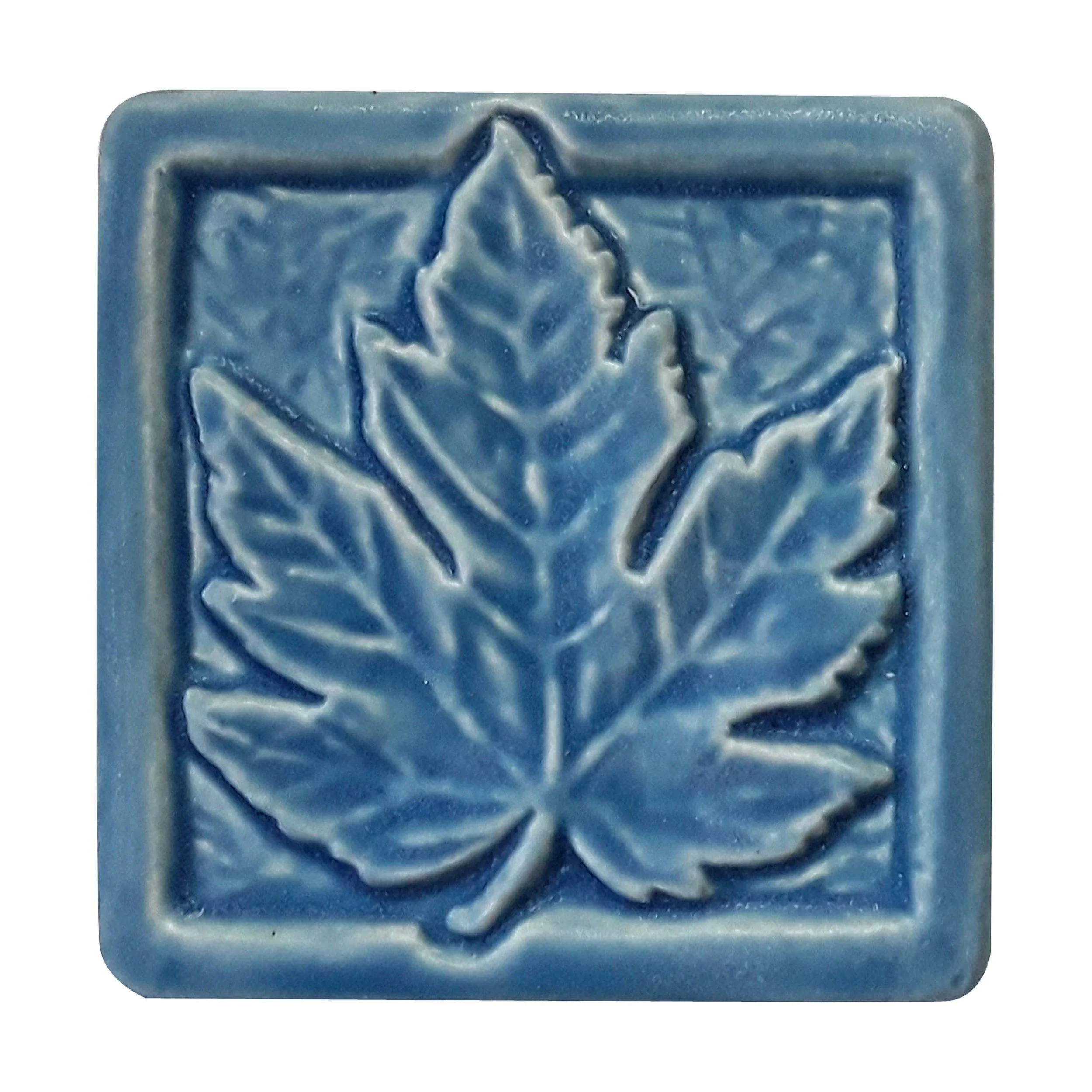 Maple Leaf Ceramic Accent Tile - Architectural Tile for Design